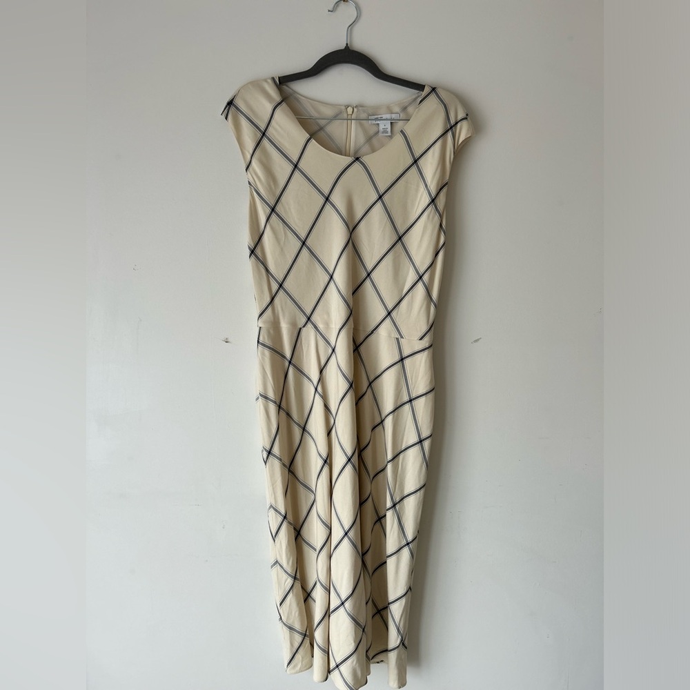 Maternity Nordstrom Sleeveless Cream Dress